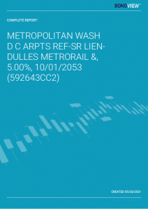 Single Bond Report Metropolitan wash cover